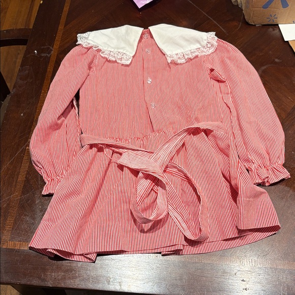 Vintage Disney Red and White Winnie the Pooh Dress - Picture 3 of 3